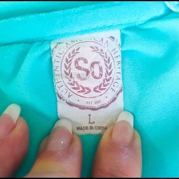 Mint Green SO “Size L” Bandeau Swimsuit / Bikini Top - Picture 3 of 3